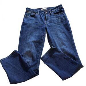 MADEWELL The Slim BoyJean Womens SZ 27 Medium Wash Luxury Jeans Cottage Core